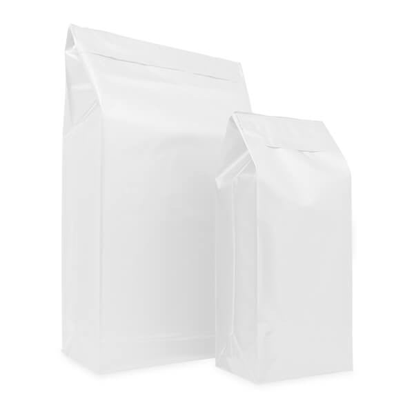Plastic Mailing Bags 20+14x47 cm White (125 pcs)