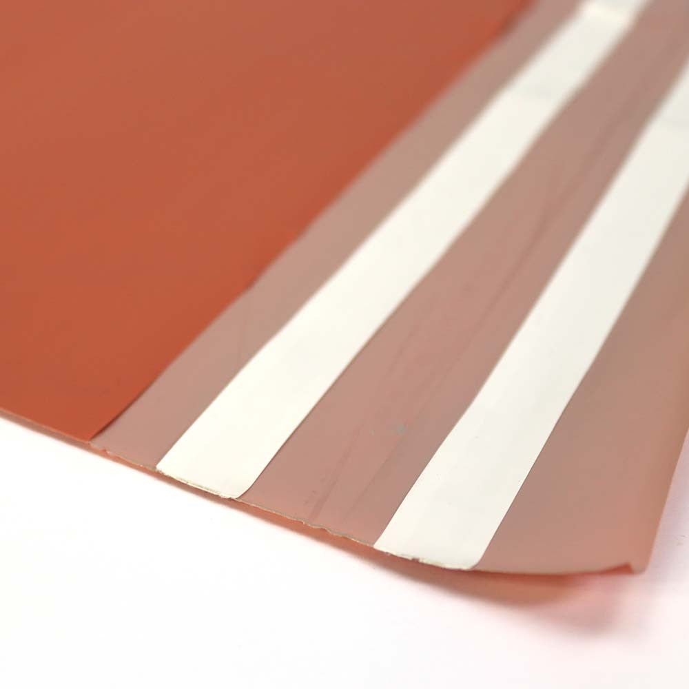 Plastic Mailing Bags 25x35+8cm old pink (250 pcs)