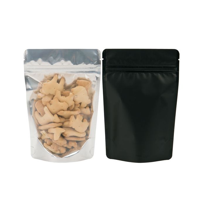 Stand Up Pouches Transparent/Black 13x8x20.5cm | 113 grams