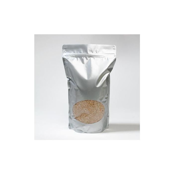 Stand Up Pouches Silver with oval Window 8x5x13cm | 28 grams