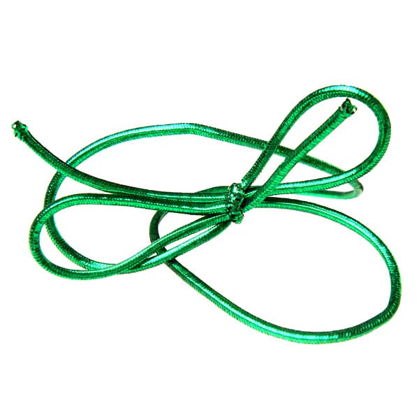 Nastro decorativo color verde metallizzato 25.5cm (50 pezzi) [10MGR]