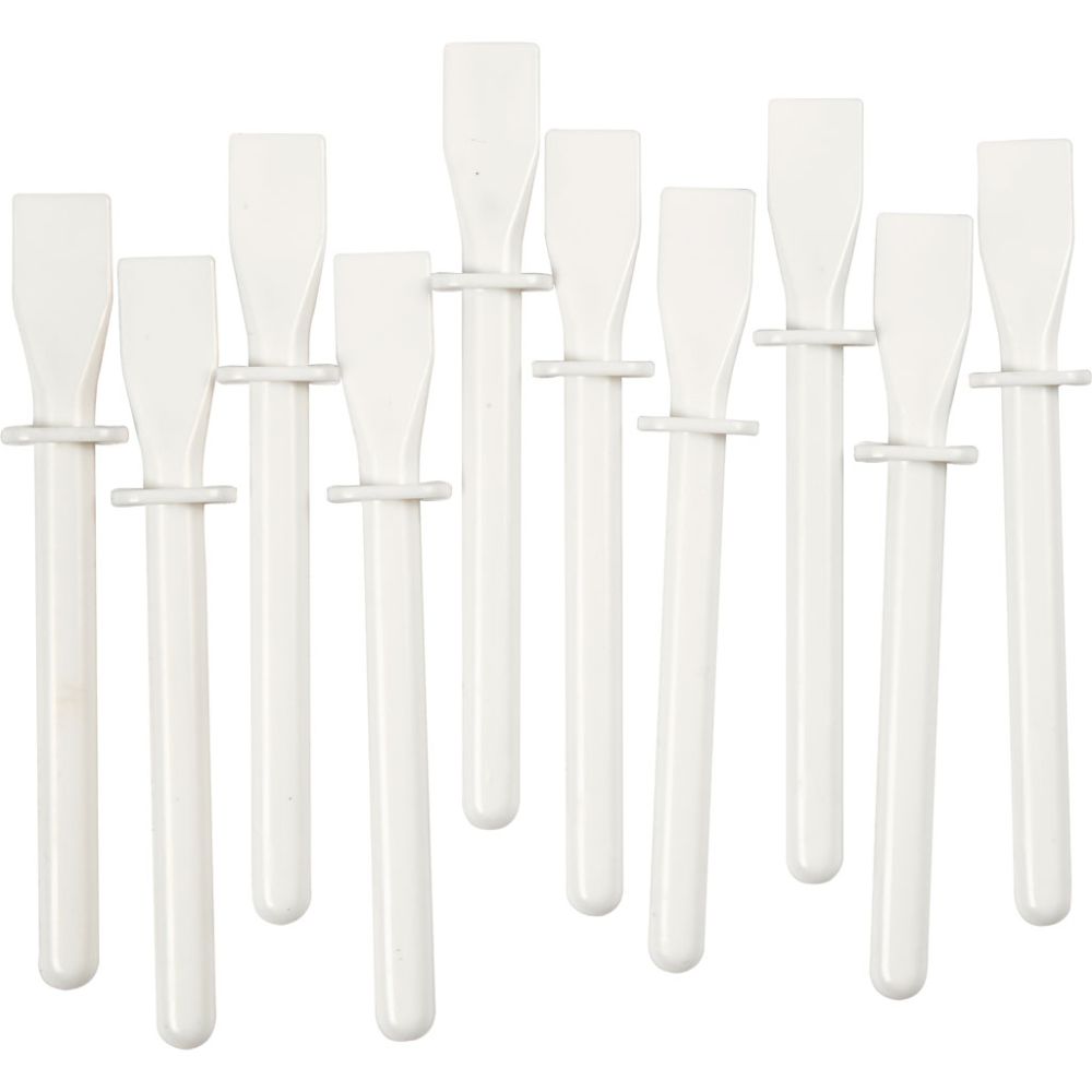 Spalmacolla, L: 11,5 cm, L: 15 mm, bianco, 10 pz/ 1 conf. [HOB-10311]