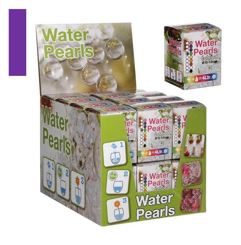 Perle d'acqua viola 10-12 mm (1 box) [IFS-10338]