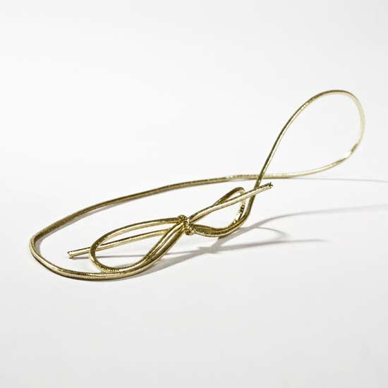 Nastro decorativo oro metallizzato 40.5cm (50 pezzi) [16MG]