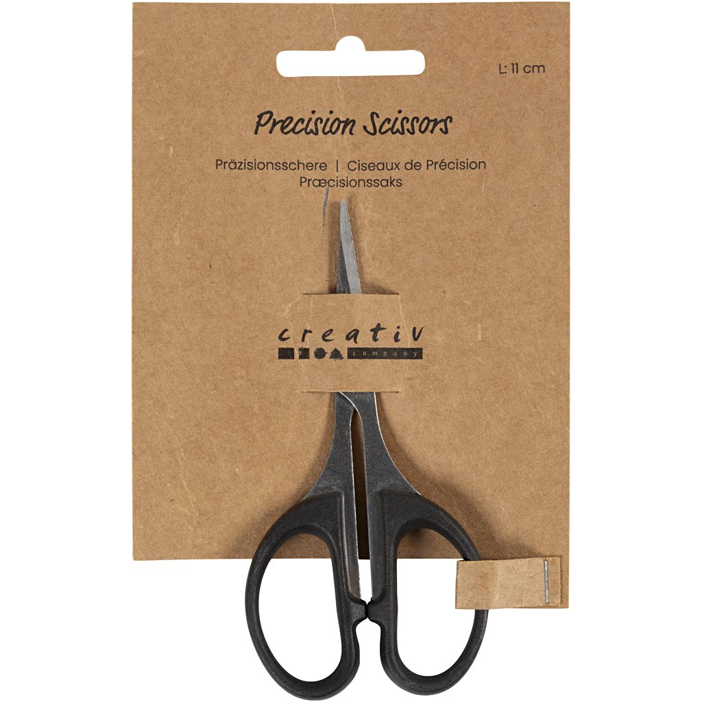 Forbici di precisione, L: 11 cm, destrimani, 1 pz [HOB-11146]