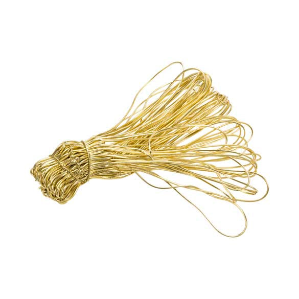 Nastro decorativo oro metallizzato 40.5cm (50 pezzi) [16MG]