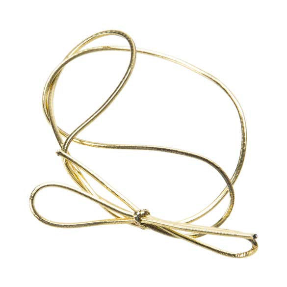 Nastro decorativo oro metallizzato 40.5cm (50 pezzi) [16MG]