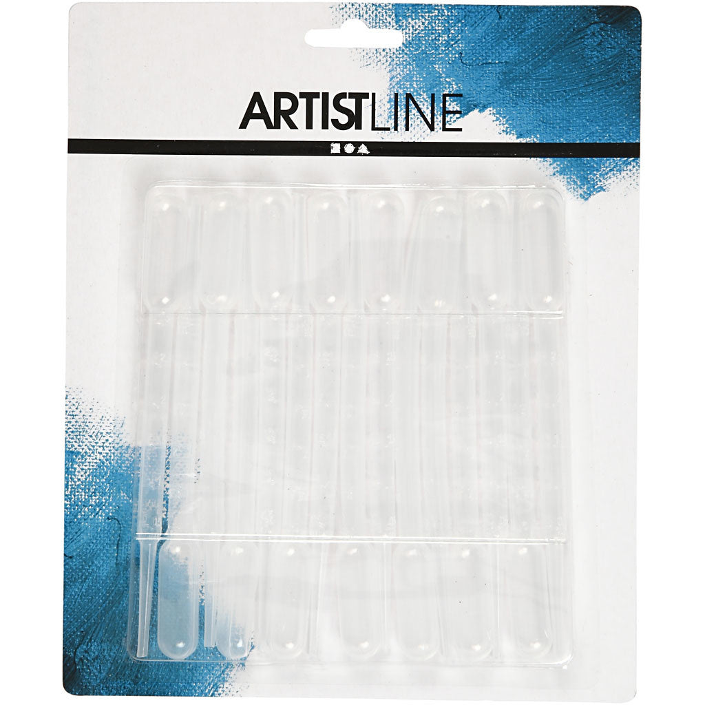 Pipette, L: 15 cm, 3 ml, trasparente, 15 pz/ 1 conf. [HOB-10309]