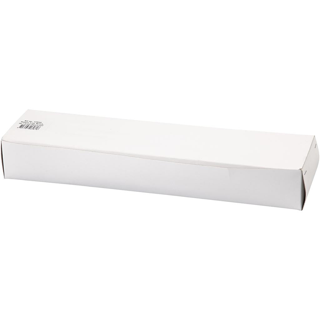 Pennello Nature Line, dim. 1+2+4+8+14+20, L: 27,5-33 cm, L: 5-19 mm, piatto, 64 pz/ 1 conf. [HOB-10549]