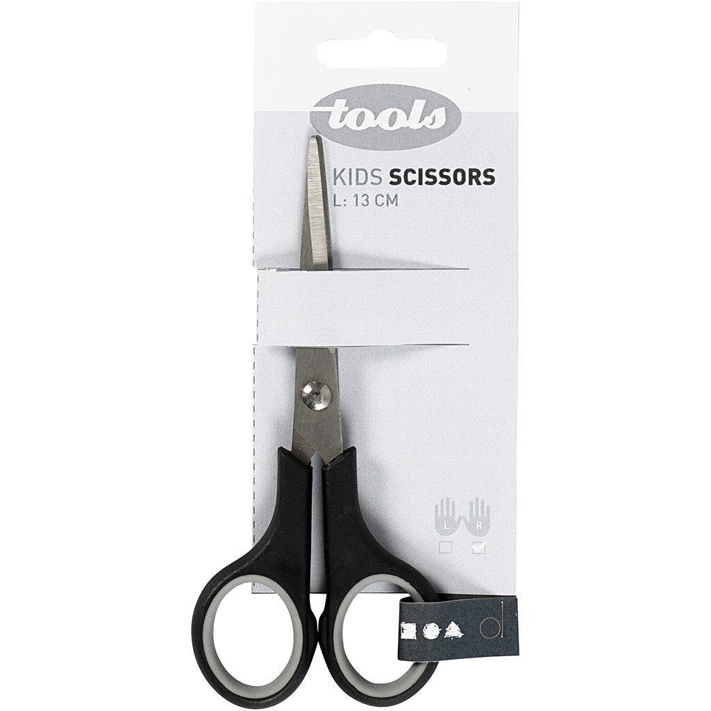 Forbici per Bambini, L: 13 cm, destrimani & mancini, 1 pz [HOB-11197]