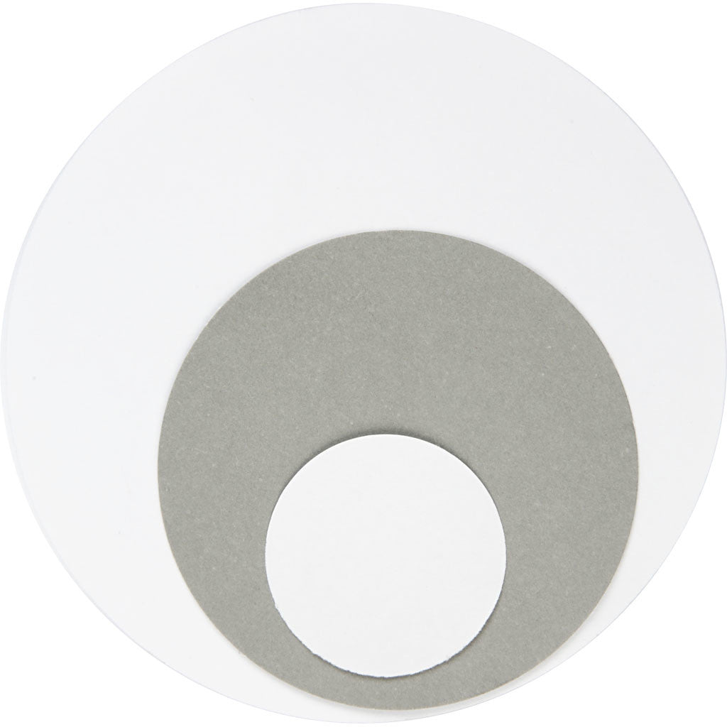 Set perforatori creativi, cerchio, misura 25+49+75 mm, 3 pz/ 1 conf. [HOB-11289]