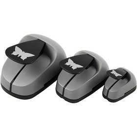 Set perforatori creativi, farfalla, misura 25+49+75 mm, 3 pz/ 1 conf. [HOB-112940]