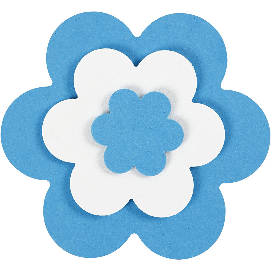 Set perforatori creativi, fiore, misura 25+49+75 mm, 3 pz/ 1 conf. [HOB-112950]