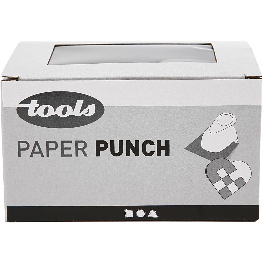 Perforatore per carta, cuore intrecciato, misura 46x67 mm, 1 pz [HOB-11303]