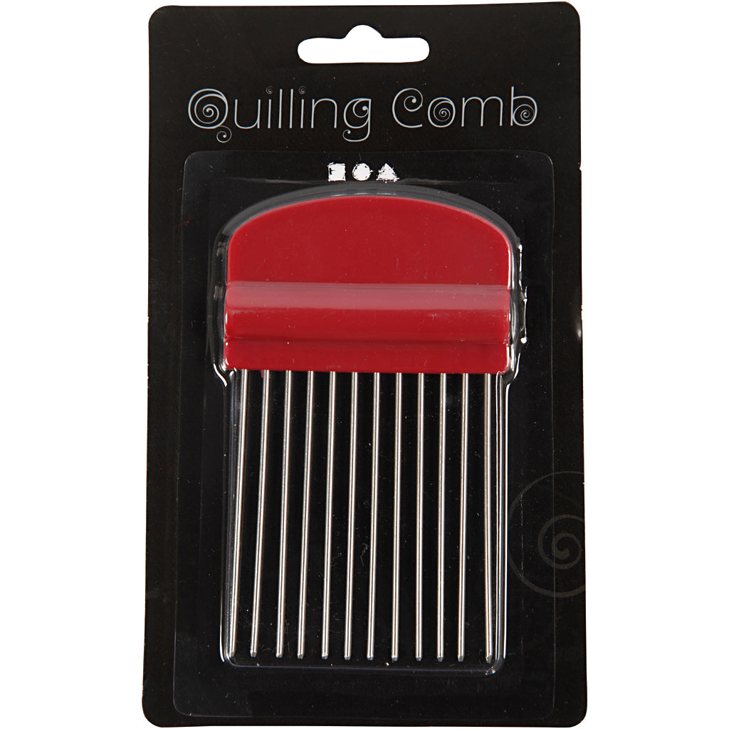 Pettine per Quilling, L: 10,5 cm, L: 6,5 cm, 1 pz [HOB-11486]