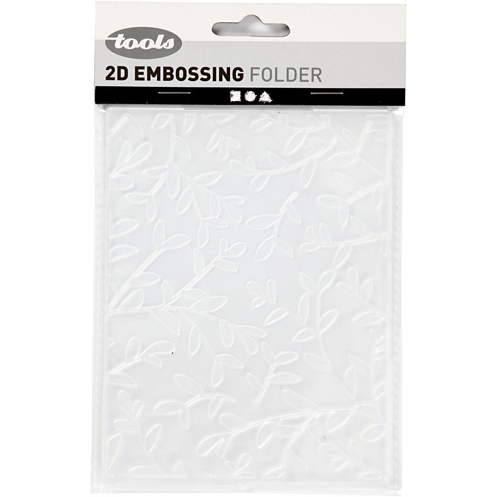 Mascherina per embossing, germogli, misura 11x14 cm, spess. 2 mm, 1 pz [HOB-11768]