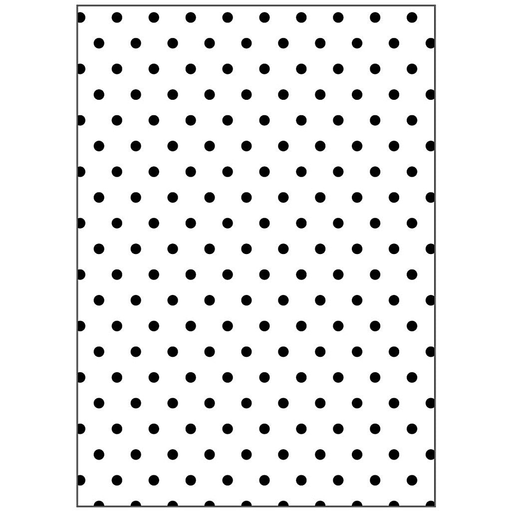 Mascherina per embossing, pois, misura 13x18,5 cm, spess. 2 mm, 1 pz [HOB-11775]
