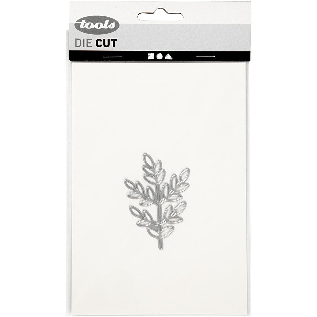 Fustella, ramoscelli, misura 4,4x6,5 cm, 1 pz [HOB-11789]