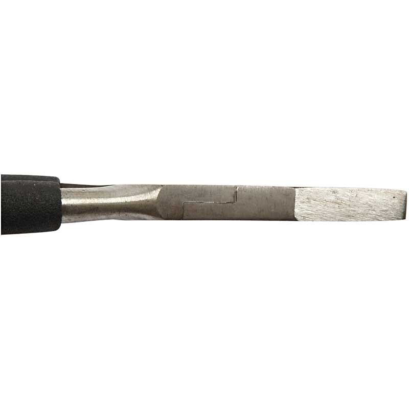 Pinze a becchi piatti, L: 11 cm, L: 5 cm, 1 pz [HOB-13014]