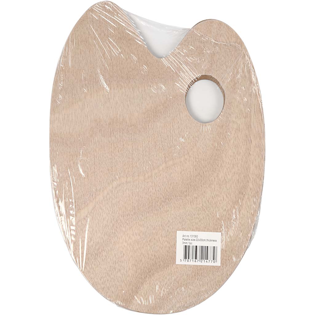 Tavolozza da artista, misura 20x30 cm, 1 pz [HOB-131360]