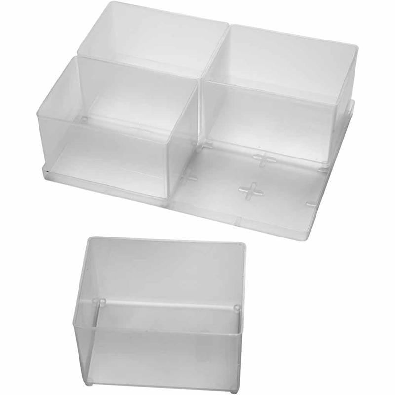 Scatola inserto, dim. BA7-1, H: 80 mm, misura 109x79 mm, 4 pz/ 1 conf. [HOB-13410]