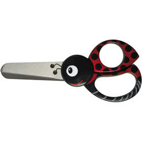 Fiskars Forbici Animali per Bambini, coccinella, L: 13 cm, 1 pz [HOB-1381]