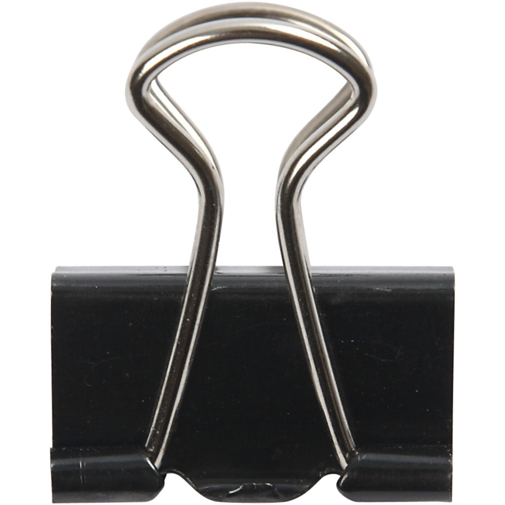 Molle fermacarte, L: 19 mm, nero, 40 pz/ 1 conf. [HOB-14208]