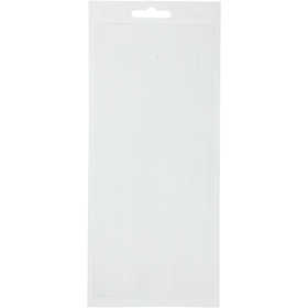 Stickers, bordi, foglio 10x23 cm, bianco, 1 fgl. [HOB-170049]