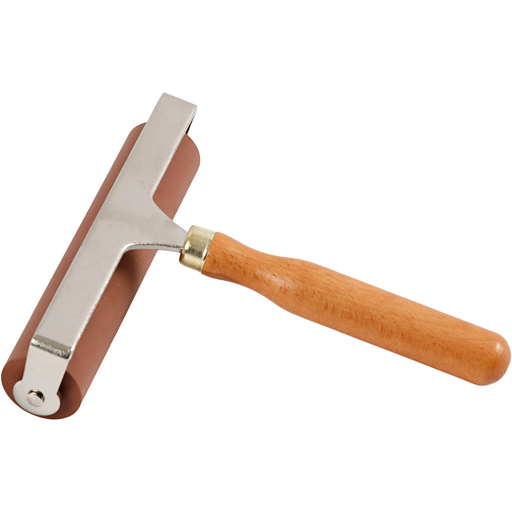 Rullo per gomma/linoleum, diam 3 cm, L: 14,70 cm, 1 pz [HOB-38225]