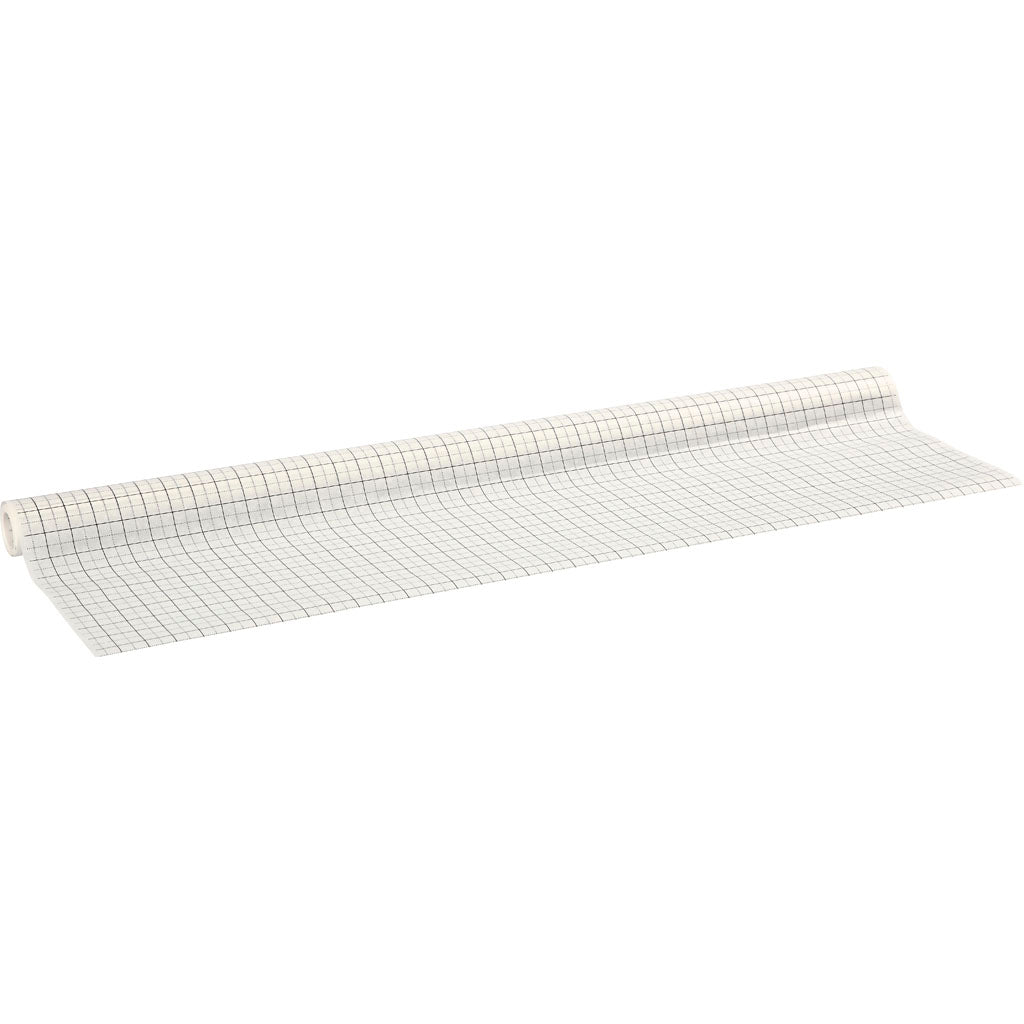 Carta a quadretti da sarta, L: 80 cm, 28 g, 15 m/ 1 rot. [HOB-20706]