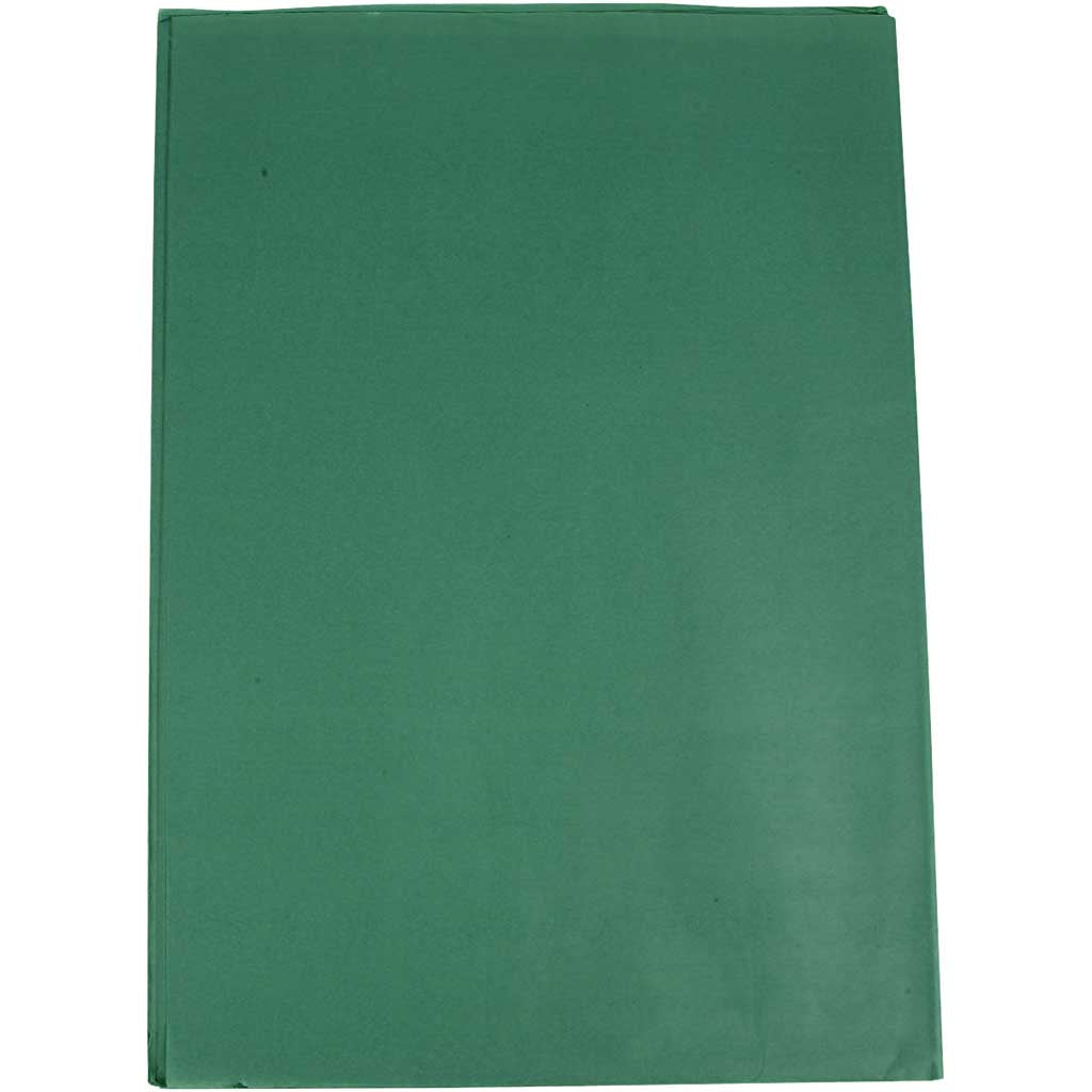 Carta Velina, foglio 50x70 cm, 17 g, verde, 25 fgl./ 1 conf. [HOB-20867]