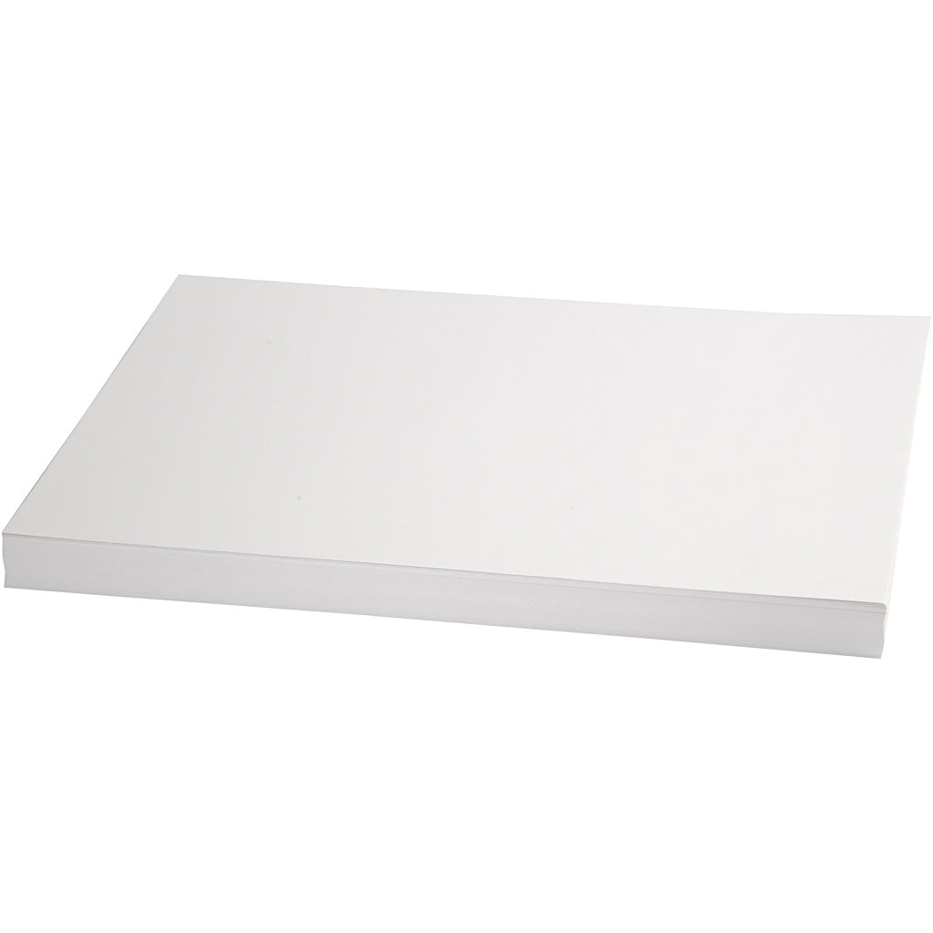 Cartoncino colorato, A3, foglio 297x420 mm, 250 g, bianco, 100 fgl./ 1 conf. [HOB-21651]