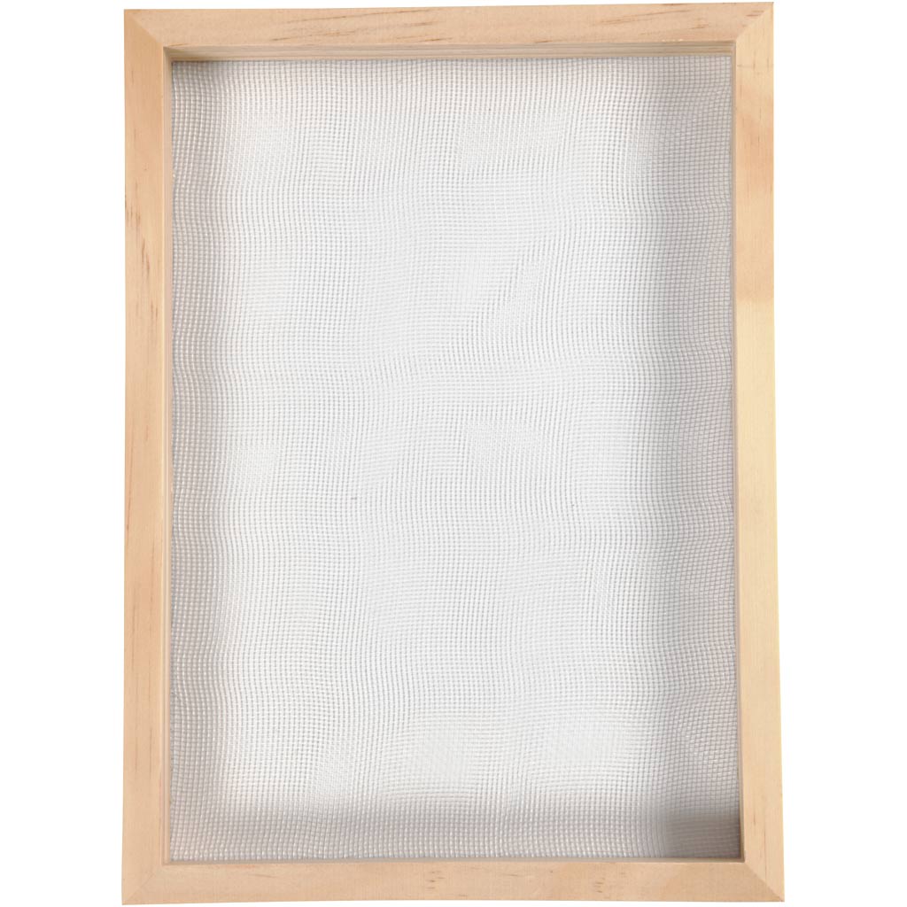 Stampo e telaio per creare la carta, A5, misura 23x17x2cm cm, 20 mesh, 1 pz [HOB-22797]