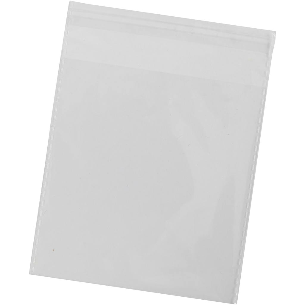 Cellophane Bag, H: 11,3 cm, W: 11 cm, thickness 25 my, 200 pc