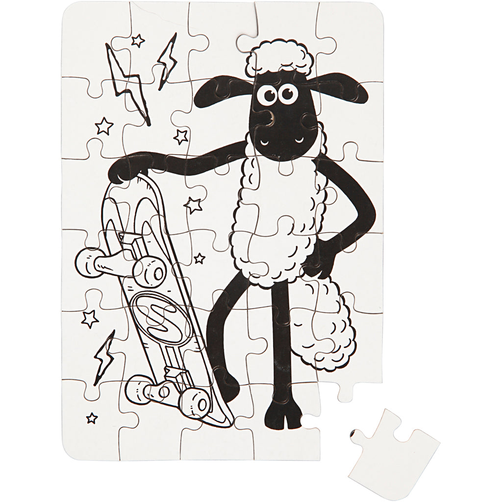 Puzzle, misura 13x18,3 cm, 2 pz/ 1 conf. [HOB-254654]