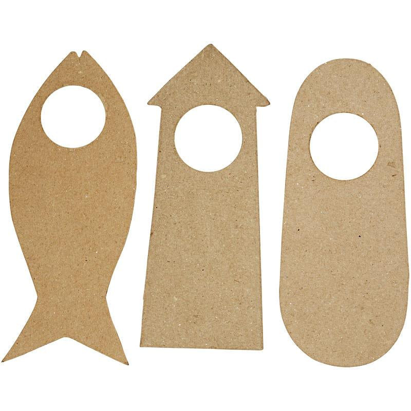 Door Signs, size 10x25 cm, 6 pc