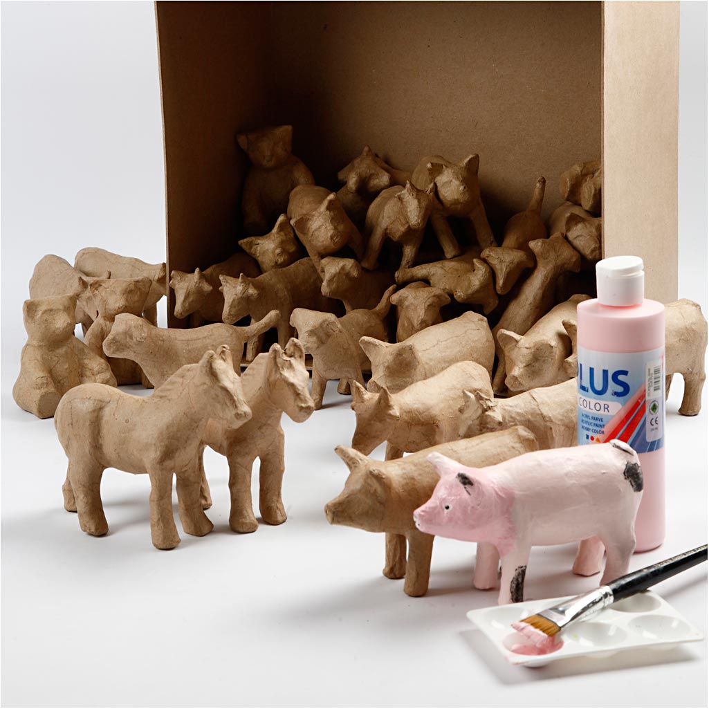 Animali piccoli, H: 8-12 cm, 60 pz/ 1 conf. [HOB-26689]