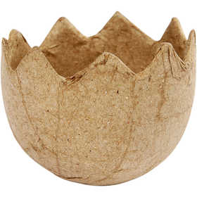 Guscio d'uovo, H: 4 cm, diam 5 cm, 1 pz [HOB-267360]