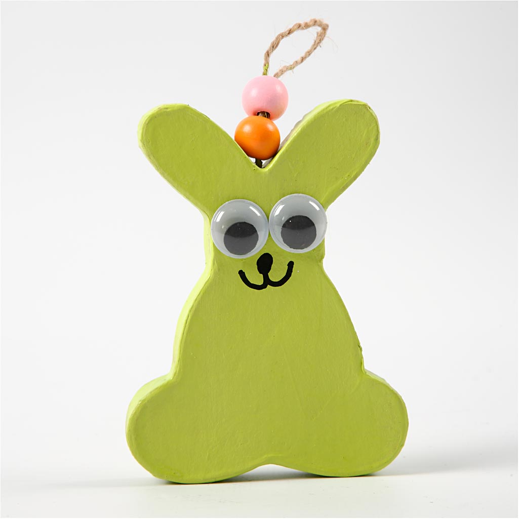 Decorazioni di Pasqua da appendere, H: 10 cm, spess. 12 mm, 114 pz/ 1 conf. [HOB-26791]