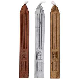 Ceralacca, oro, argento, bronzo, L: 10 cm, 3 pz/ 1 conf. [HOB-27026]