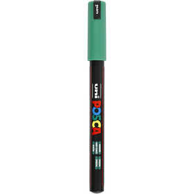 Pennarello Posca, dim. PC-1MR, ampiezza tratto 0,7 mm, extra-fine, verde, 1 pz [HOB-272036]