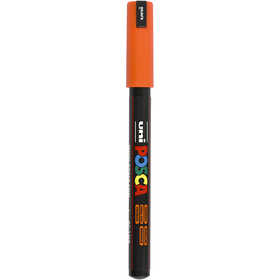 Pennarello Posca, dim. PC-1MR, ampiezza tratto 0,7 mm, extra-fine, arancio, 1 pz [HOB-272054]