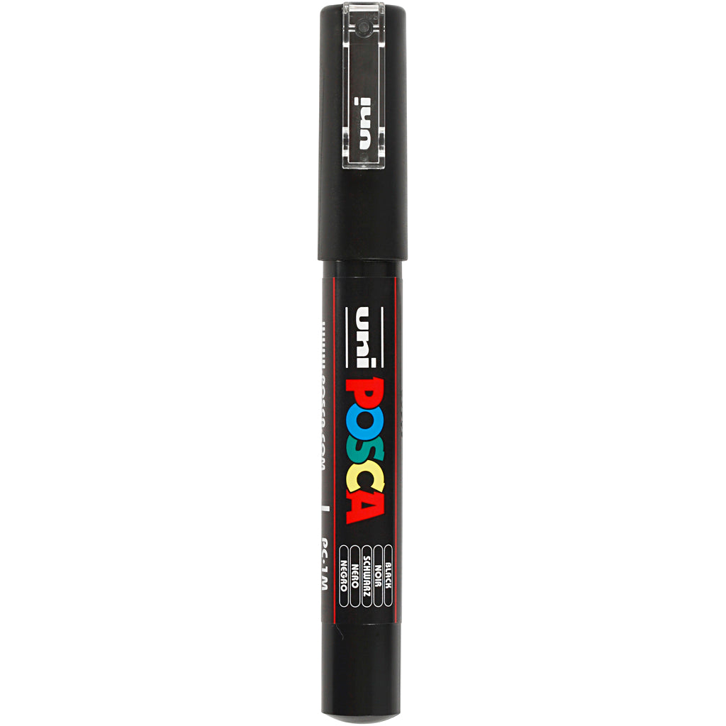 Posca Marker, no. PC-1M, line 0,7 mm, extra-fine, black