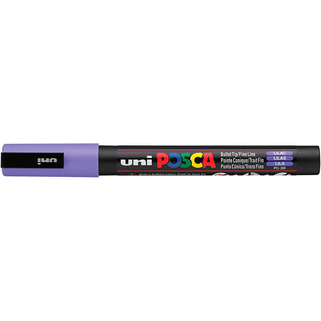 Pennarello Posca, dim. PC-3M, ampiezza tratto 0,9-1,3 mm, fine, lilla, 1 pz [HOB-274058]