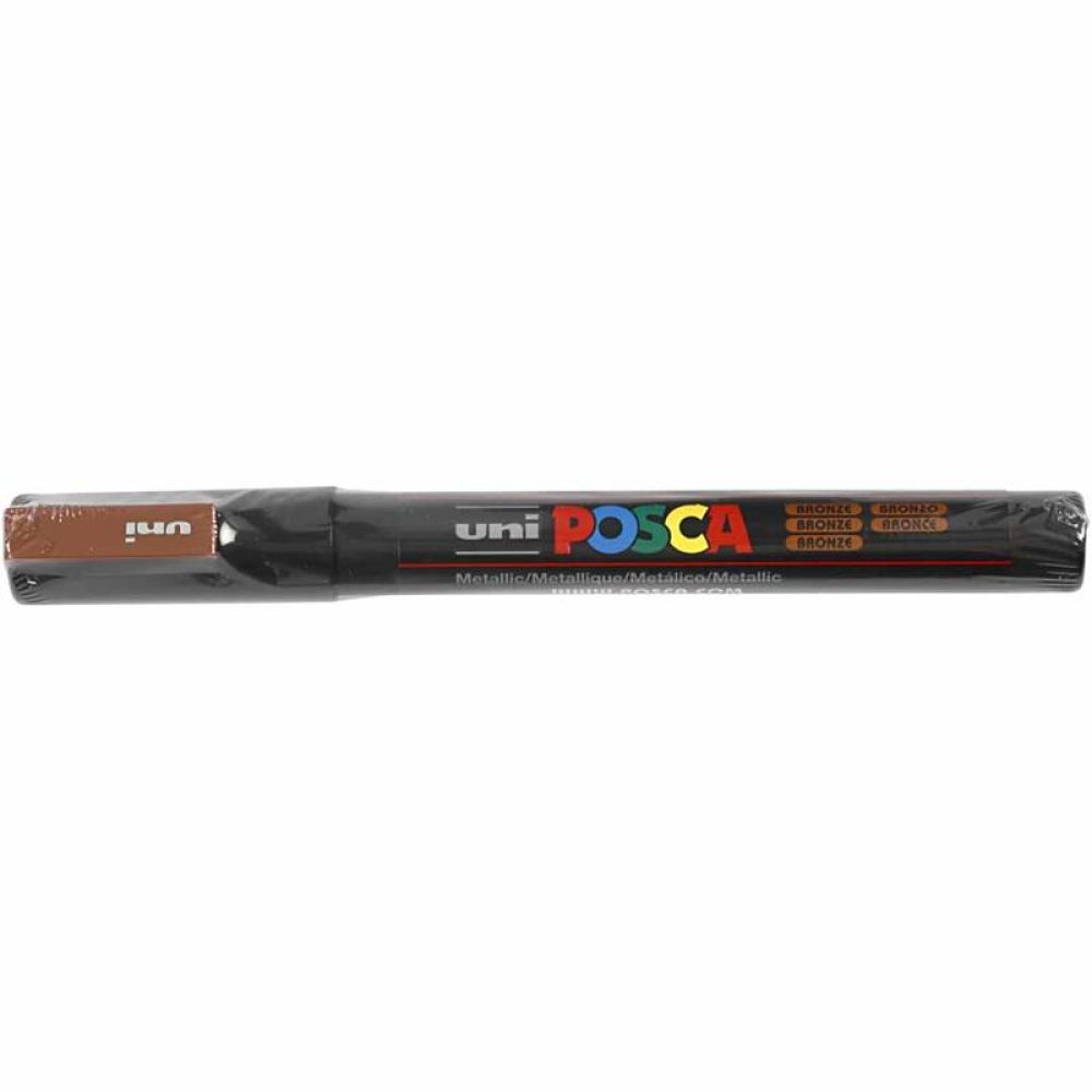 Pennarello Posca, dim. PC-3M, ampiezza tratto 0,9-1,3 mm, fine, bronzo, 1 pz [HOB-274820]