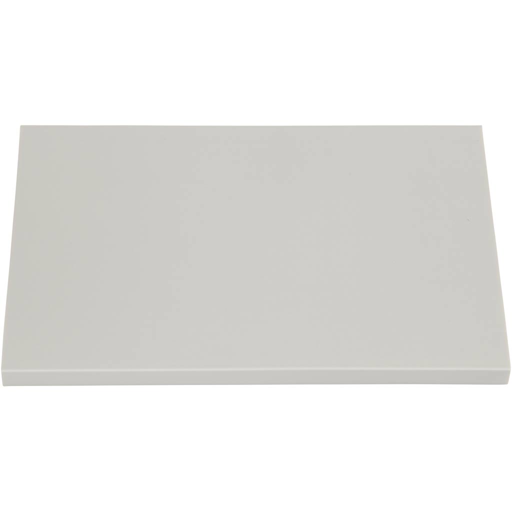 Blocco di timbri, misura 10x15,5 cm, spess. 0,8 cm, grigio chiaro, 10 pz/ 1 conf. [HOB-27571]