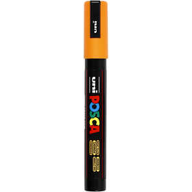 Pennarello Posca, dim. PC-5M, ampiezza tratto 2,5 mm, medium, arancio, 1 pz [HOB-276054]