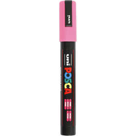 Pennarello Posca, dim. PC-5M, ampiezza tratto 2,5 mm, medium, rosa, 1 pz [HOB-276056]