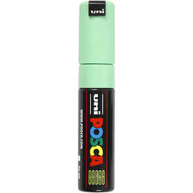 Pennarello Posca, dim. PC-8K, ampiezza tratto 8 mm, broad, verde chiaro, 1 pz [HOB-278033]