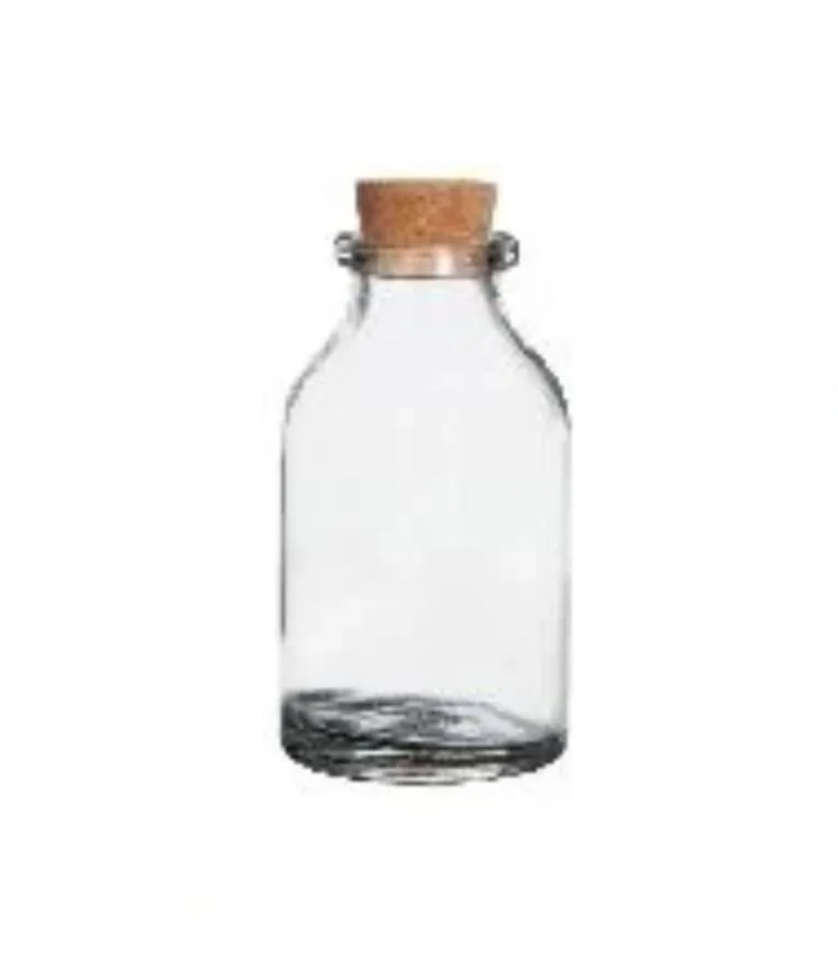 Mini bottles with cork Ø3cm and 6cm high (15 pcs.) [IFS-28071]